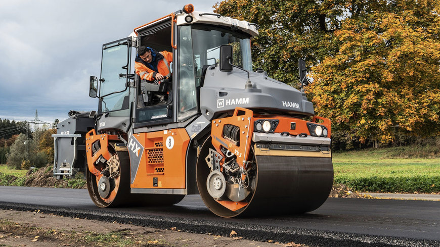 Wirtgen: Hamm présente des solutions avancées pour le compactage des enrobés chauds